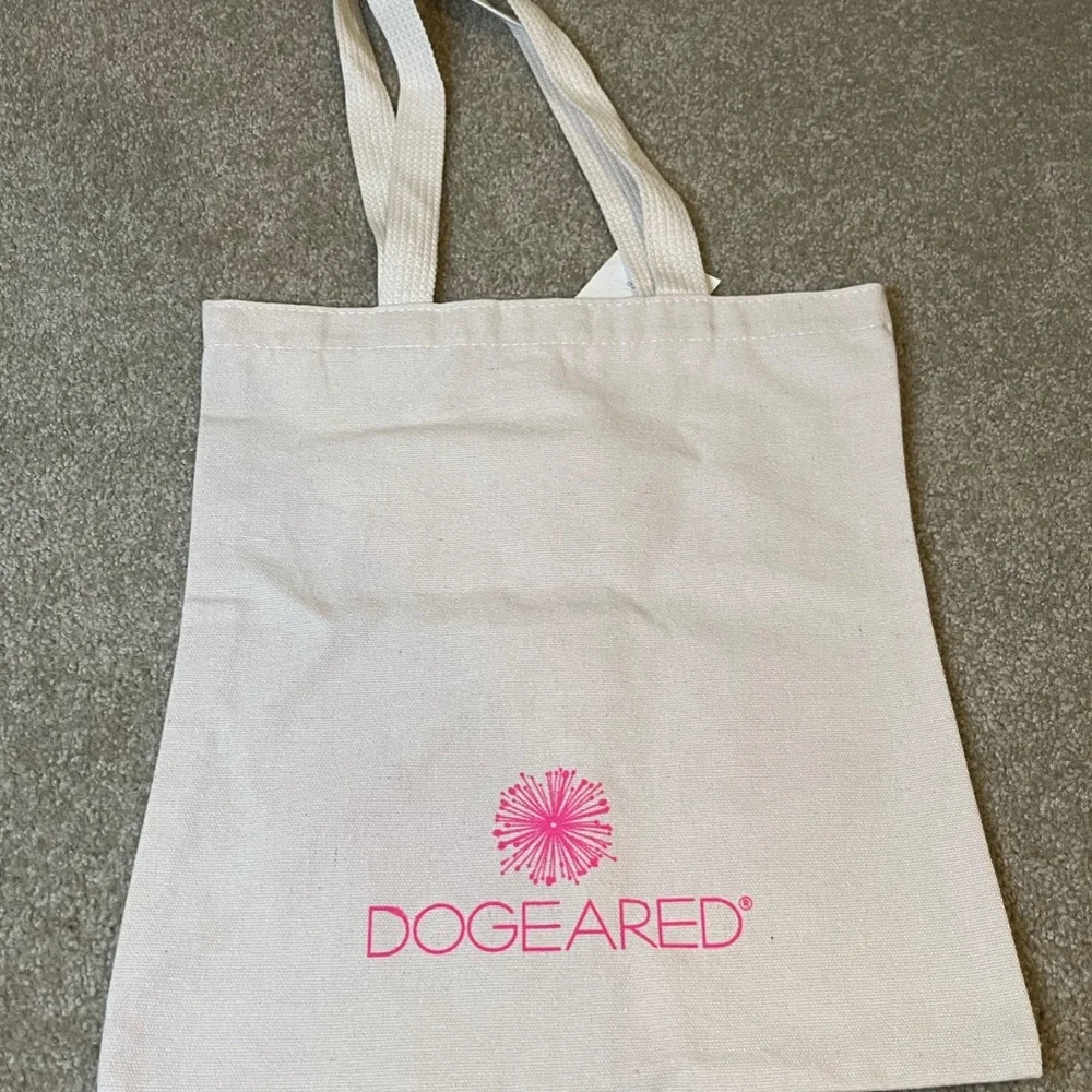 Dogeared Script Dogeared | Bags | New Dogeared Slay Then Rose Lil Tote Bag 25 X 14 ...